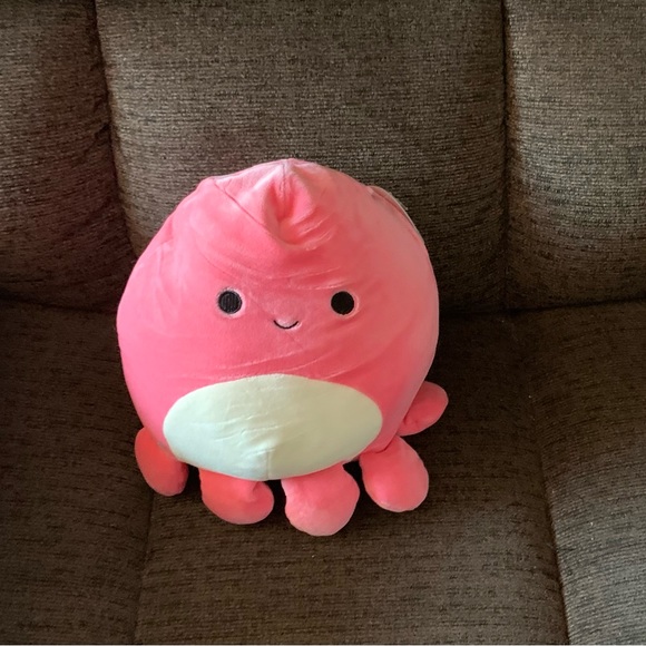 Squishmallow Abby the Pink Octopus UltraSoft Stuffed Sealife Plush Toy - Picture 2 of 7